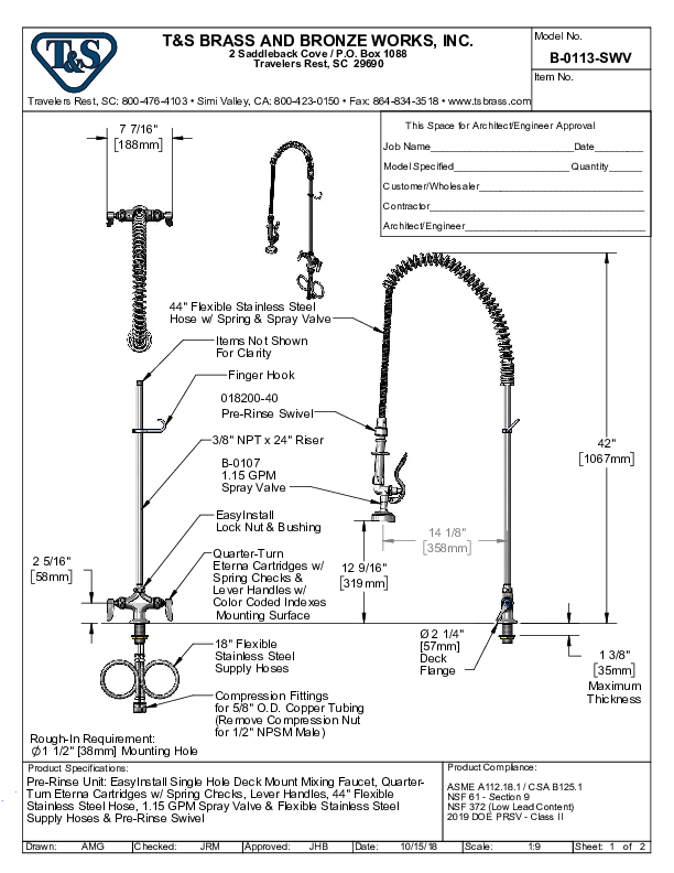 Cutsheet