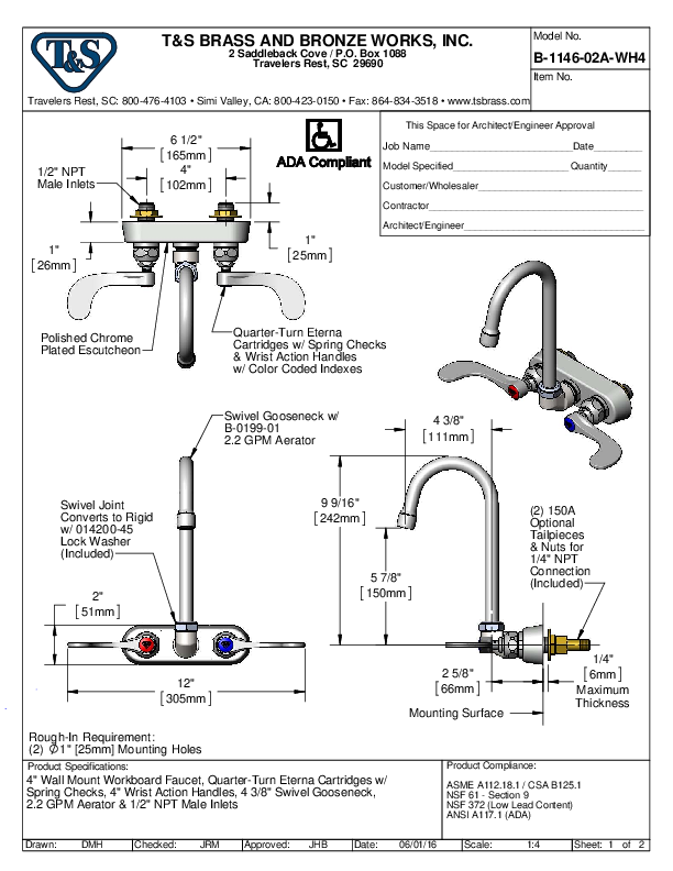 Cutsheet