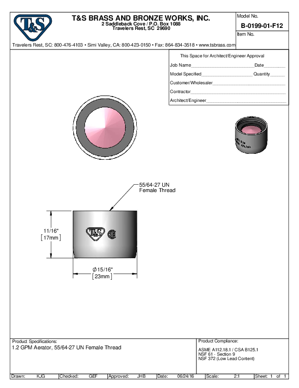 Cutsheet