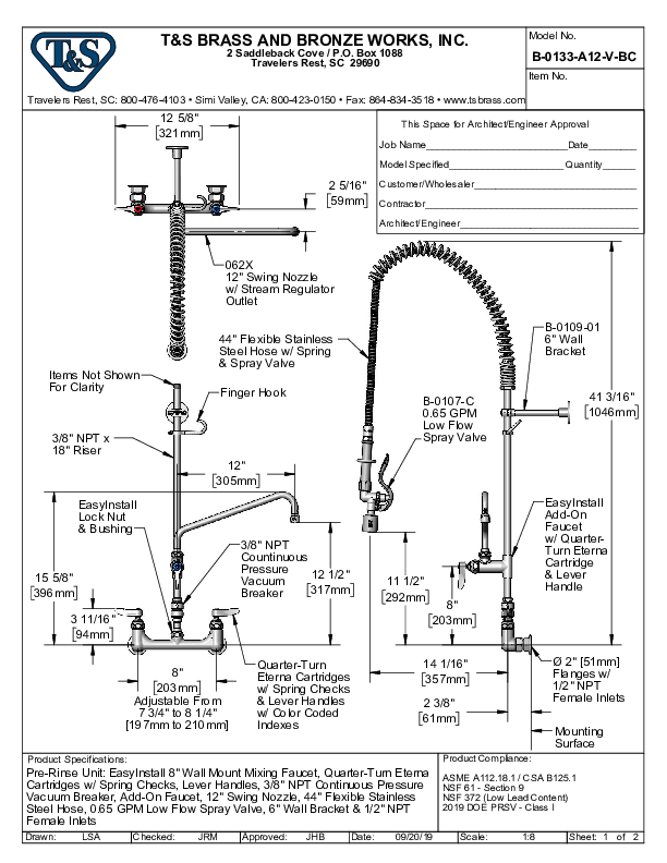 Cutsheet