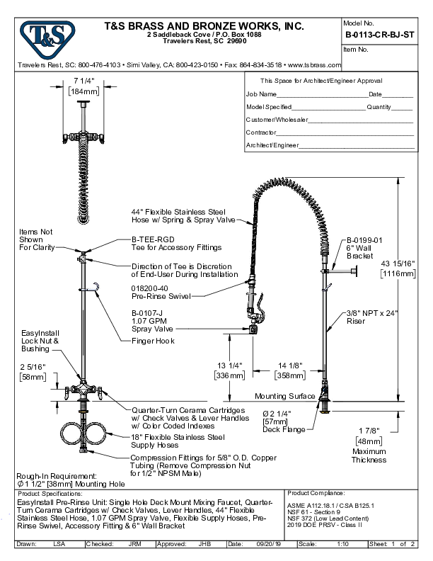 Cutsheet