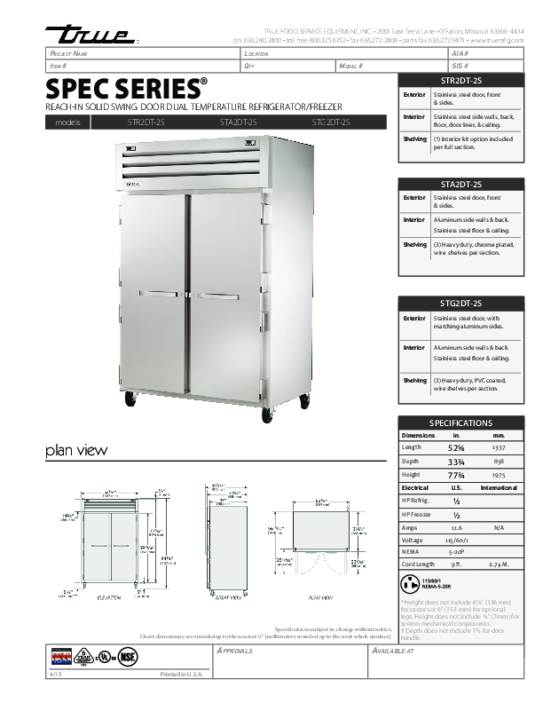 Cutsheet