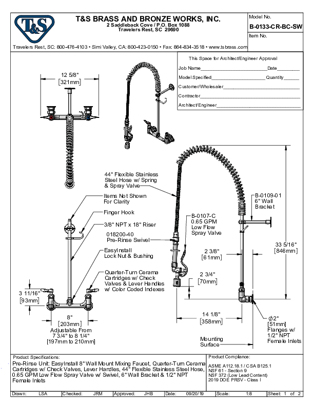 Cutsheet