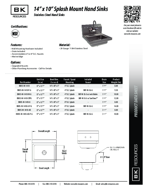 Cutsheet