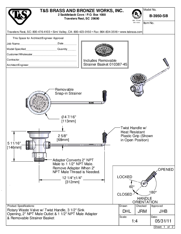 Cutsheet