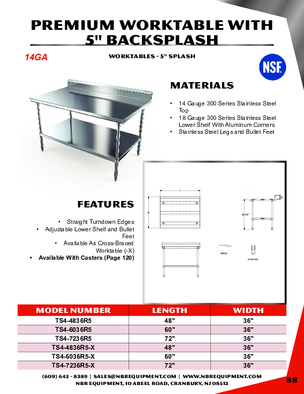 Cutsheet