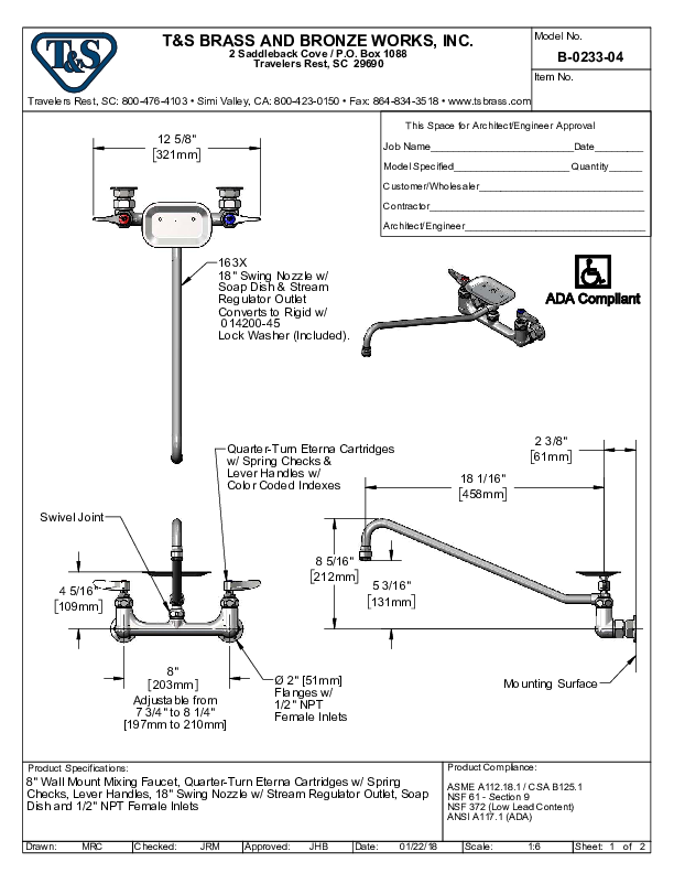 Cutsheet