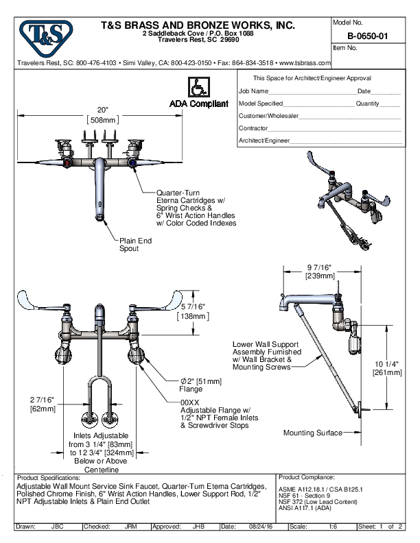 Cutsheet