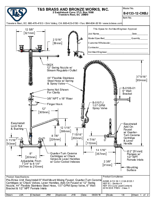 Cutsheet