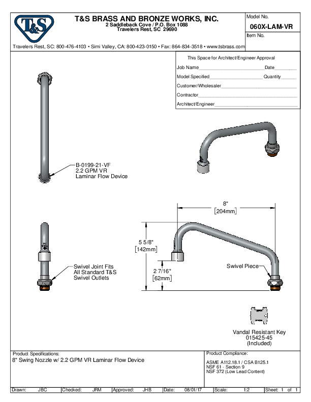 Cutsheet