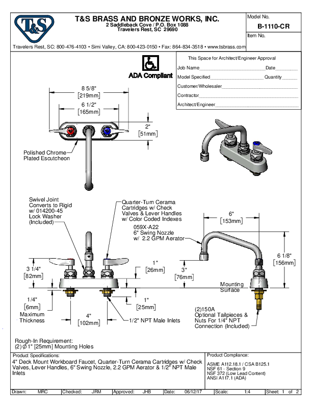 Cutsheet