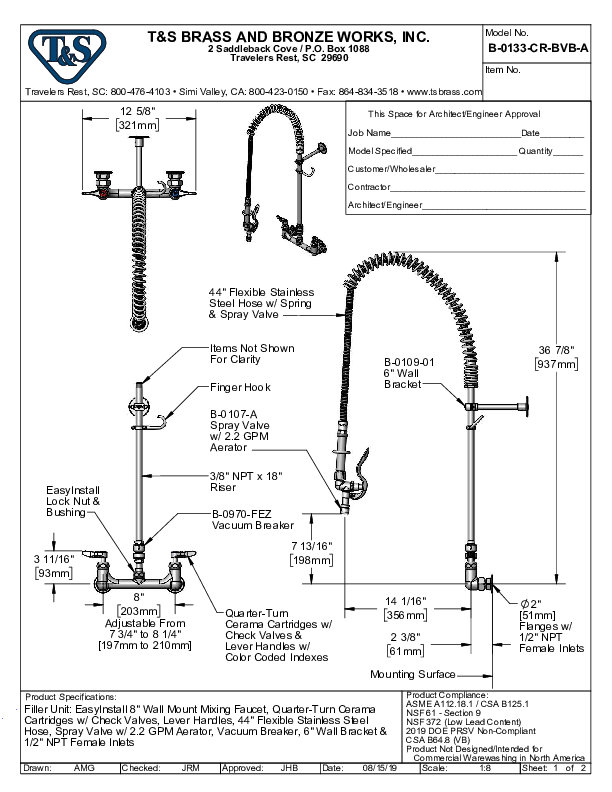 Cutsheet