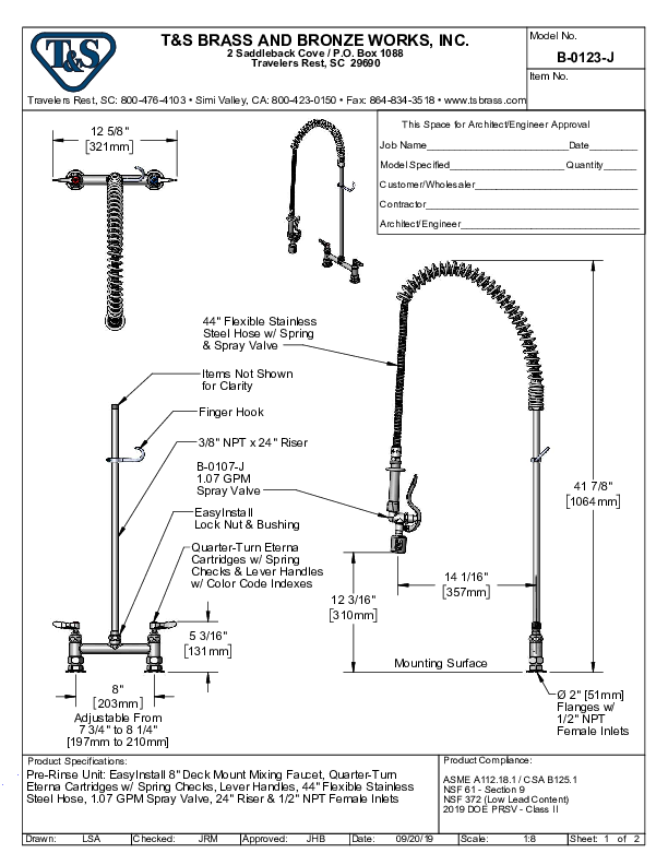 Cutsheet