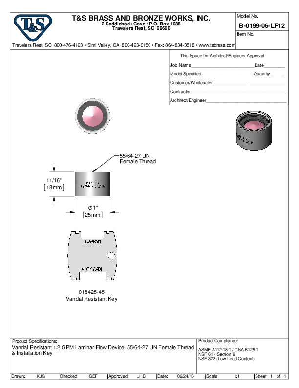 Cutsheet