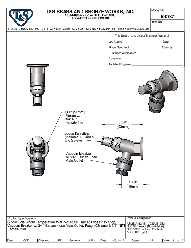 Cutsheet