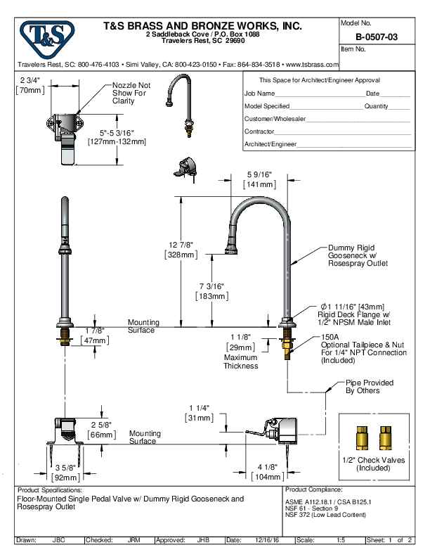 Cutsheet