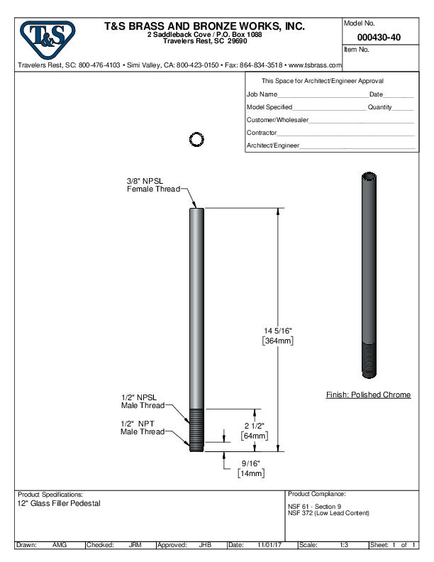 Cutsheet