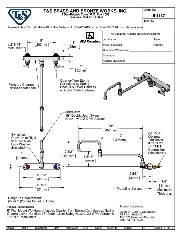 Cutsheet