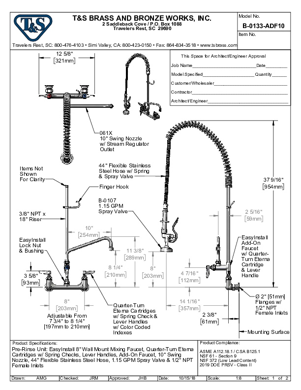 Cutsheet