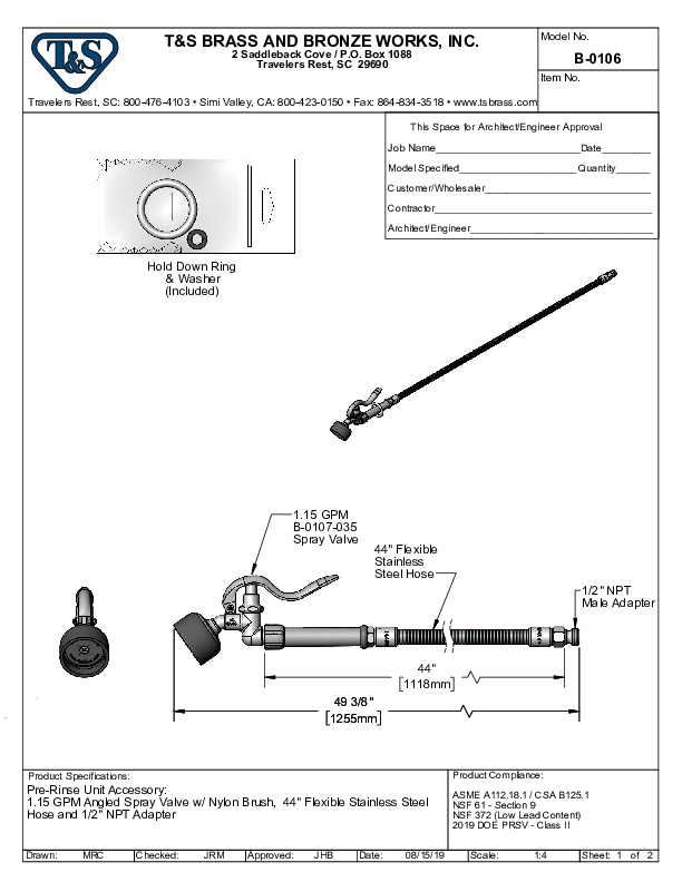 Cutsheet