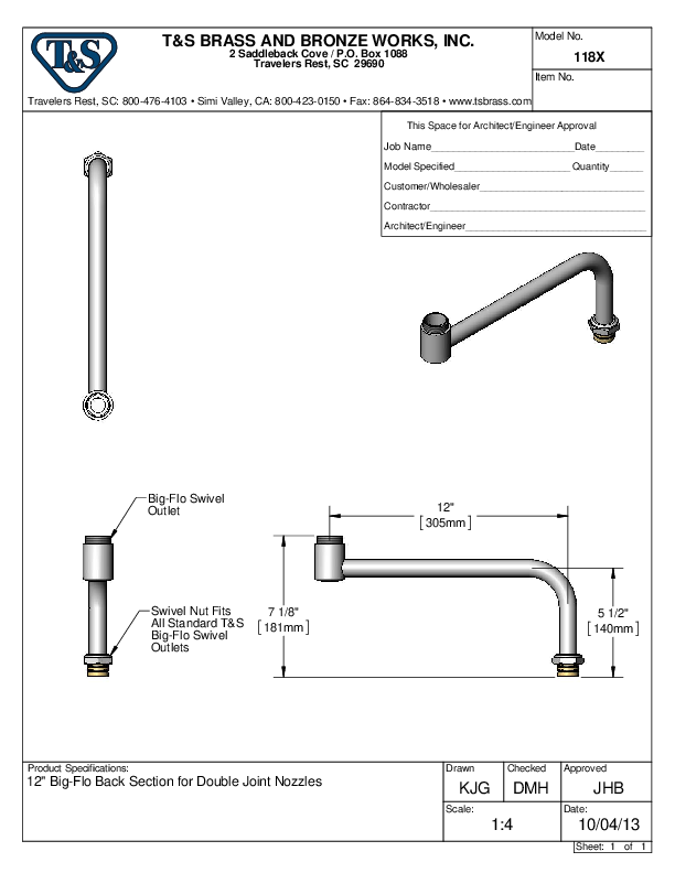 Cutsheet