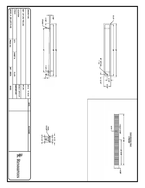 Cutsheet