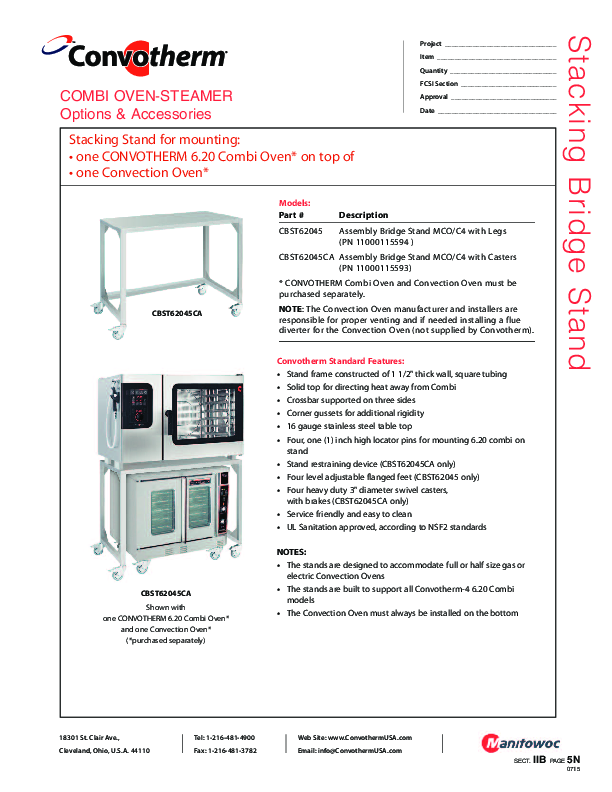 Cutsheet