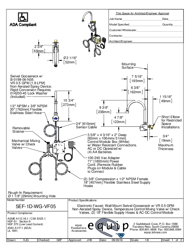 Cutsheet