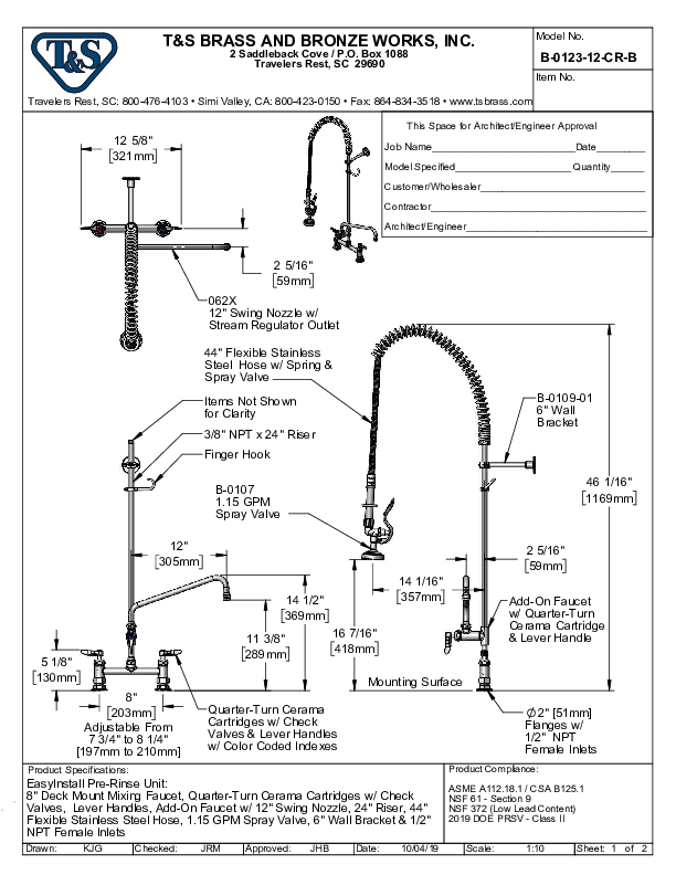 Cutsheet