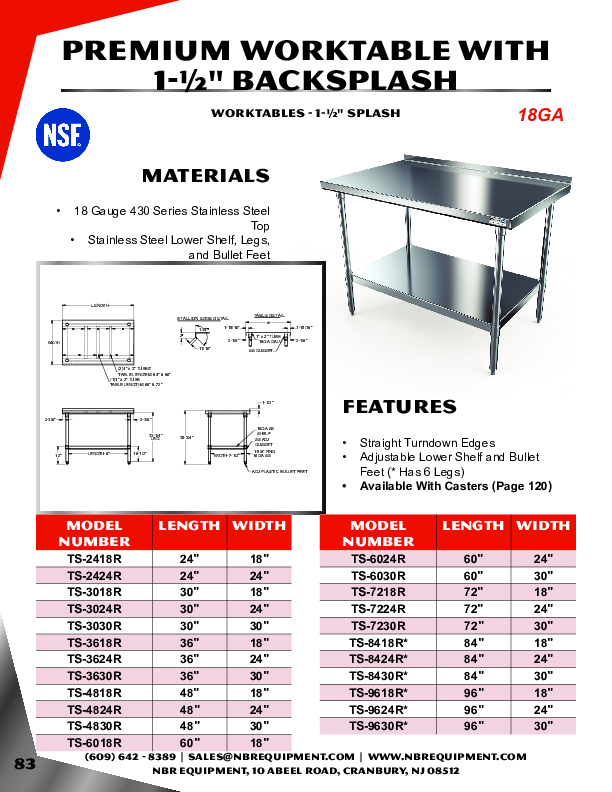 Cutsheet