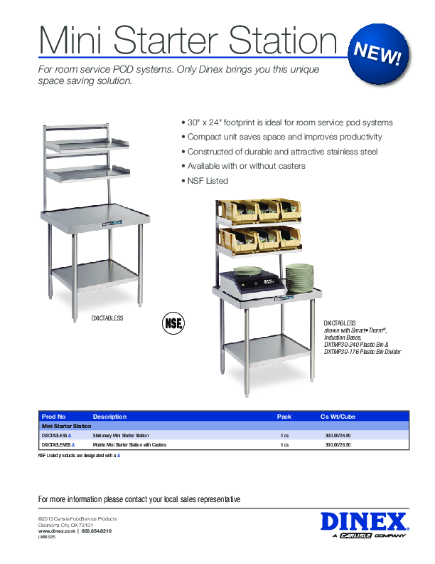 Cutsheet