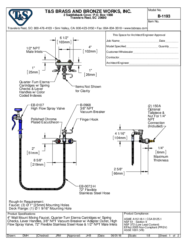 Cutsheet