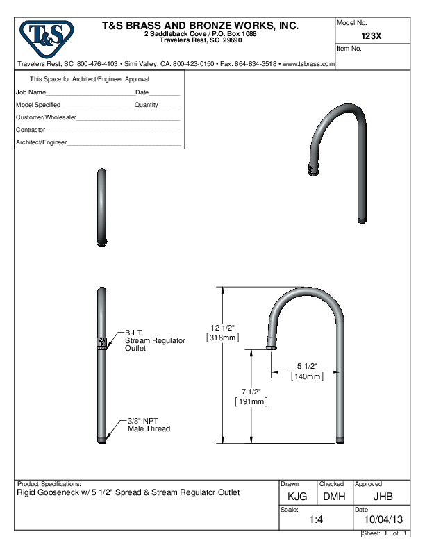 Cutsheet