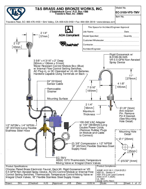 Cutsheet