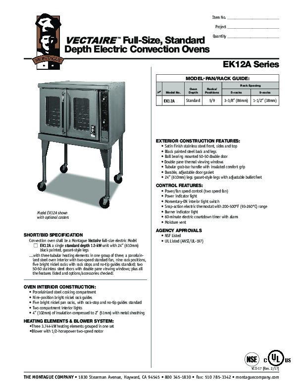 Cutsheet