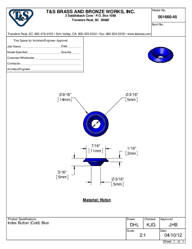 Cutsheet