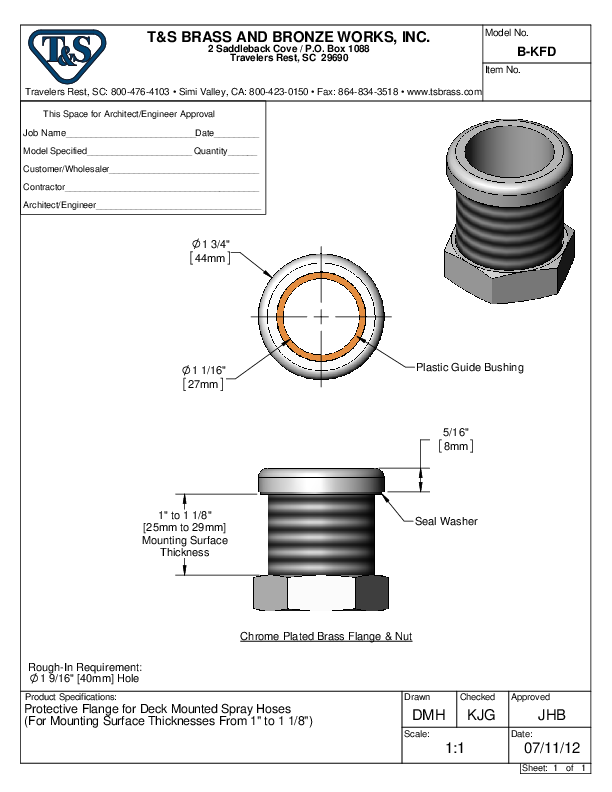 Cutsheet