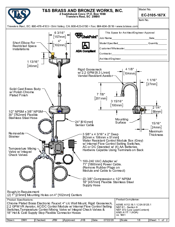 Cutsheet