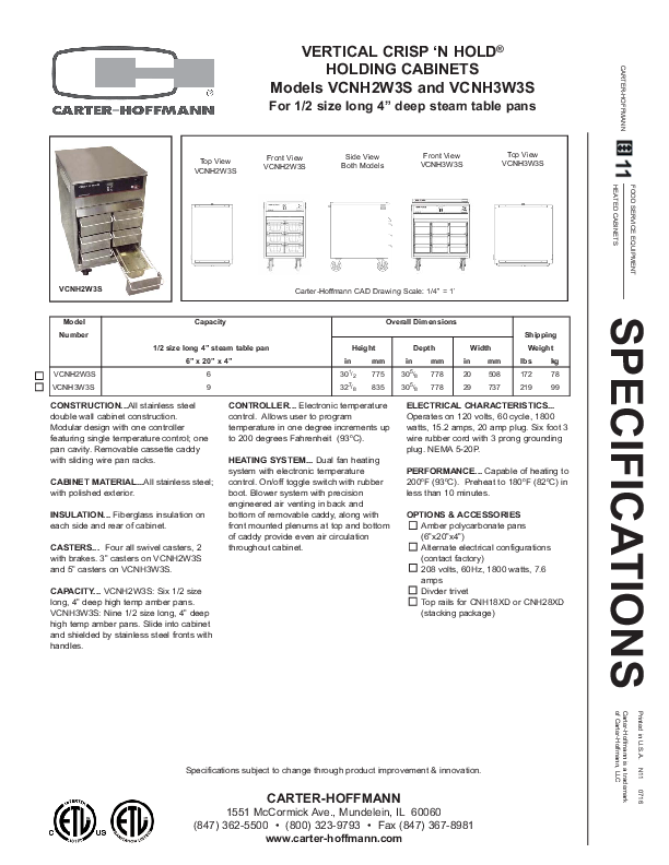 Cutsheet