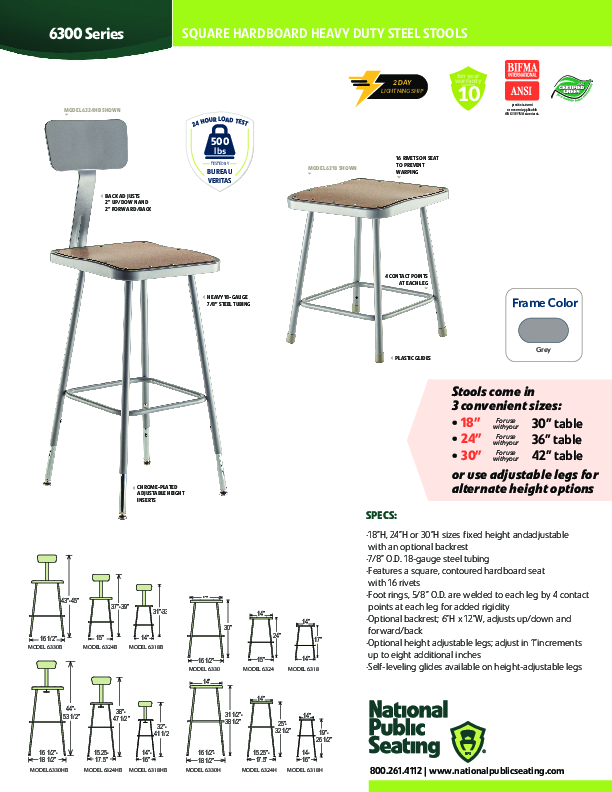 Cutsheet