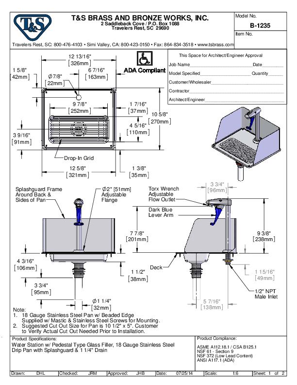 Cutsheet