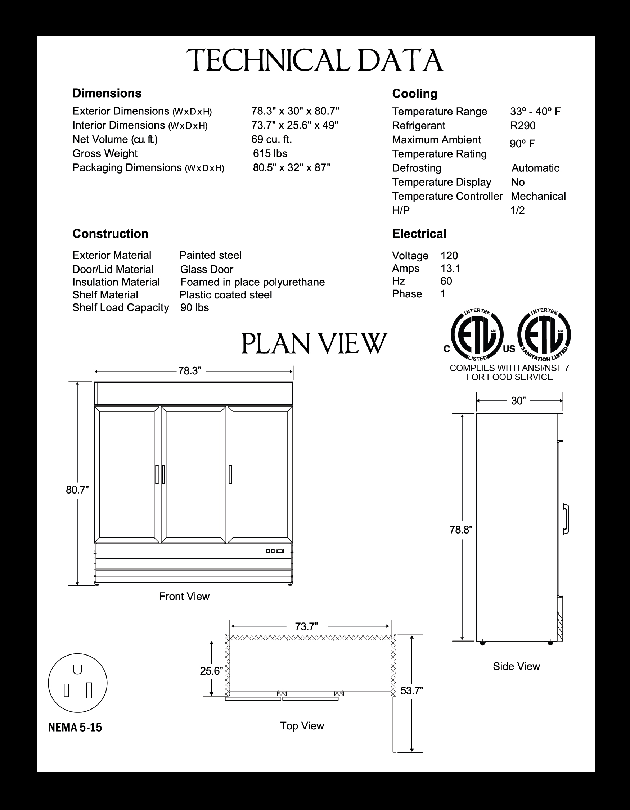 Cutsheet