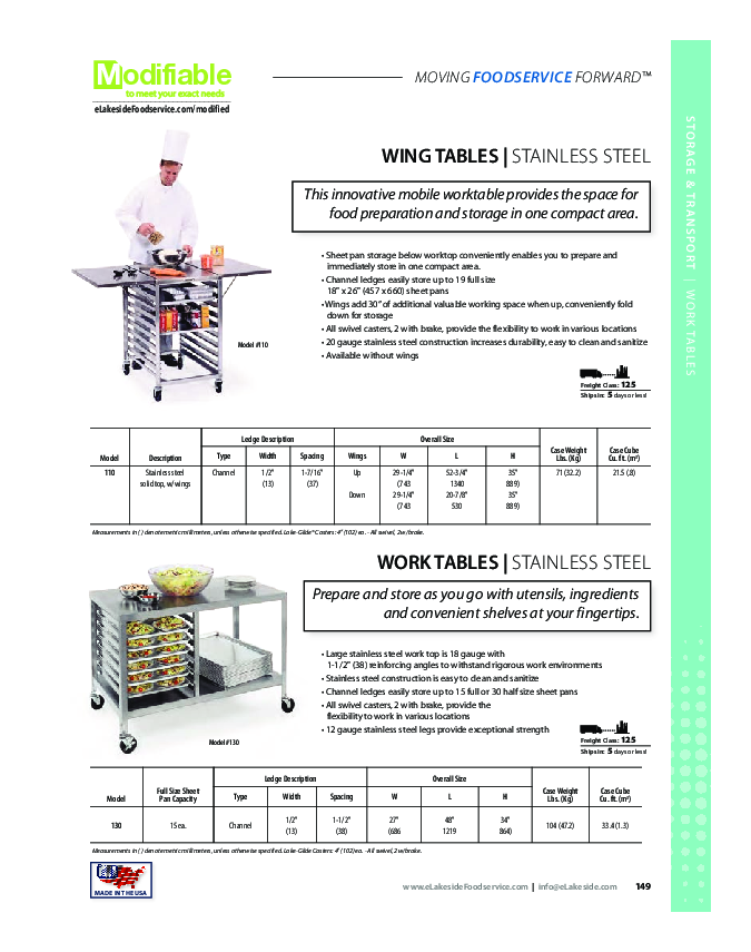 Cutsheet