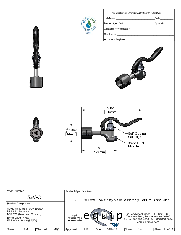 Cutsheet