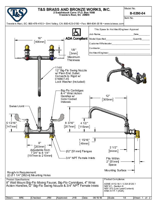 Cutsheet