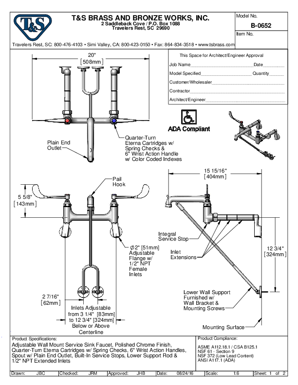 Cutsheet