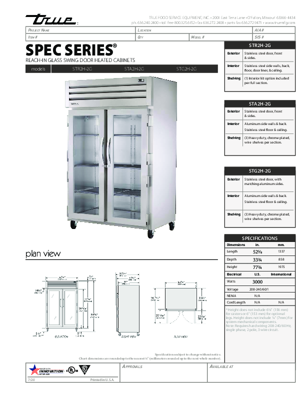 Cutsheet