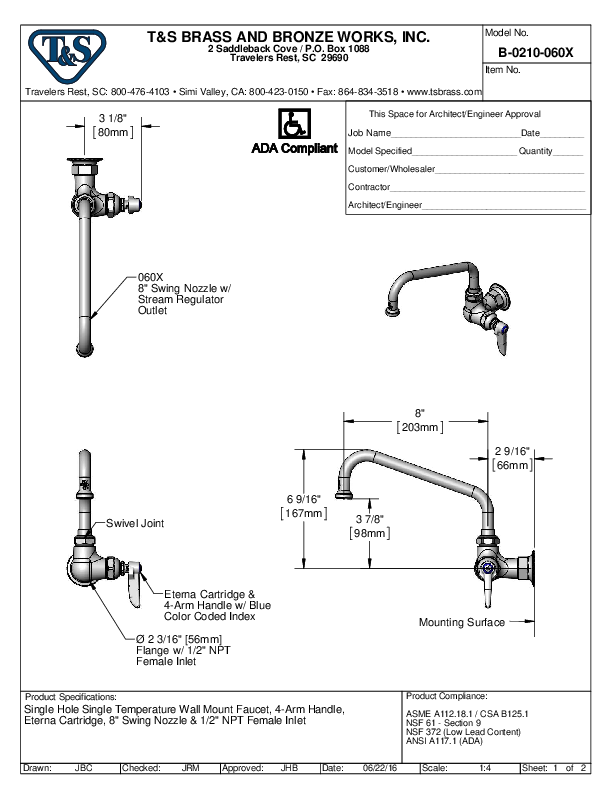 Cutsheet