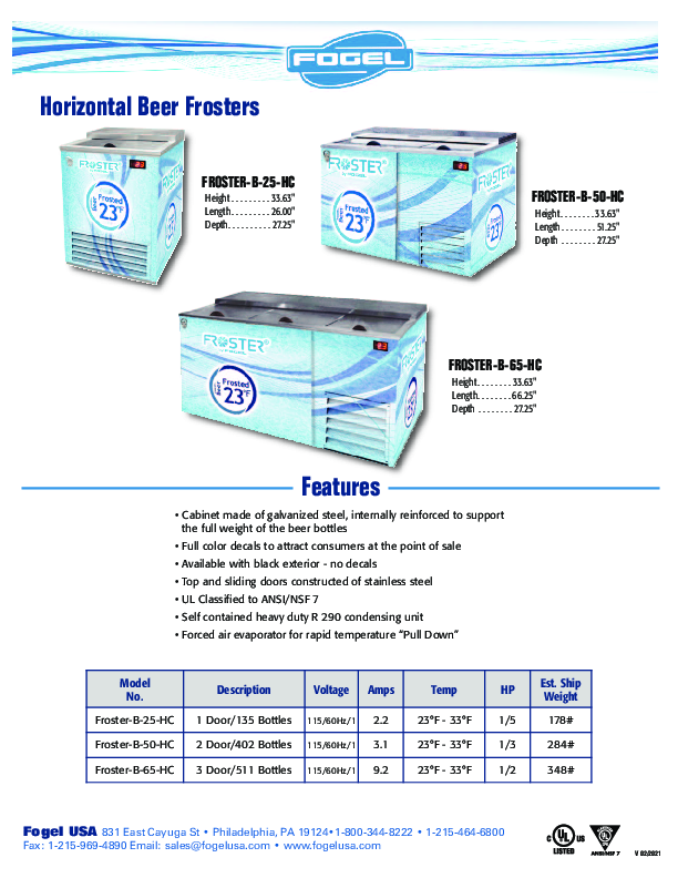 Cutsheet