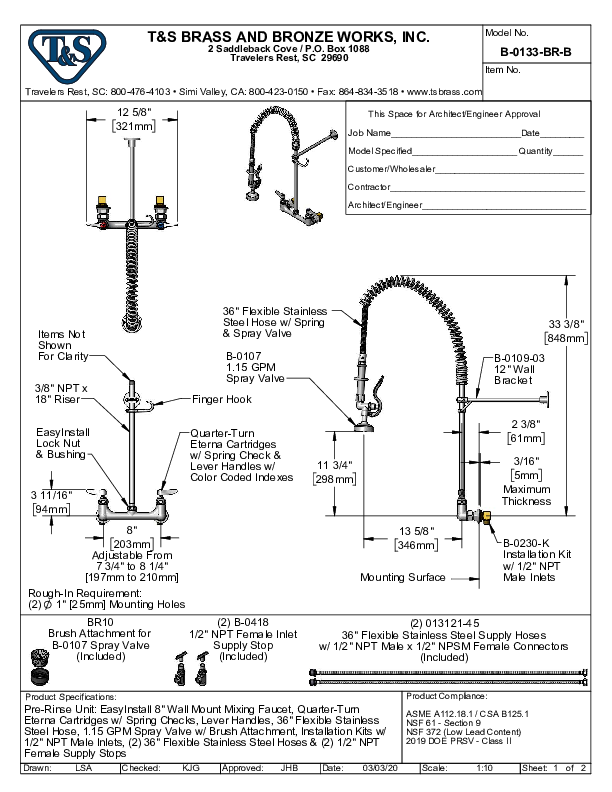 Cutsheet